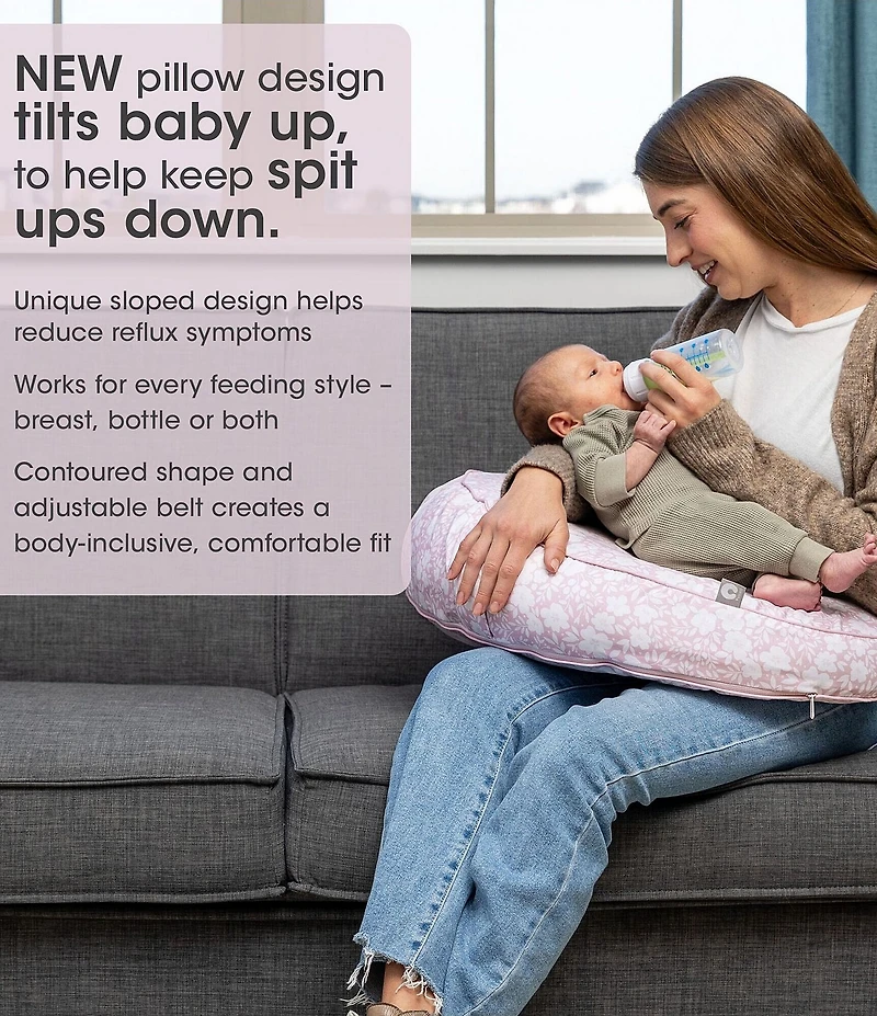 Boppy Uplift™ Nursing Pillow - Pink Frost Floral