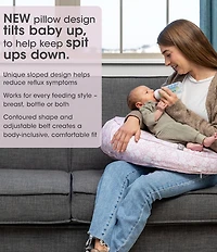 Boppy Uplift™ Nursing Pillow - Pink Frost Floral