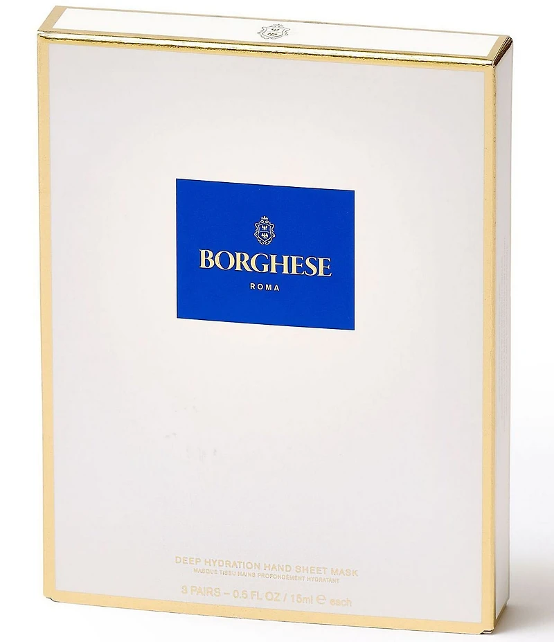 Borghese Deep Hydration Hand Sheet Masks
