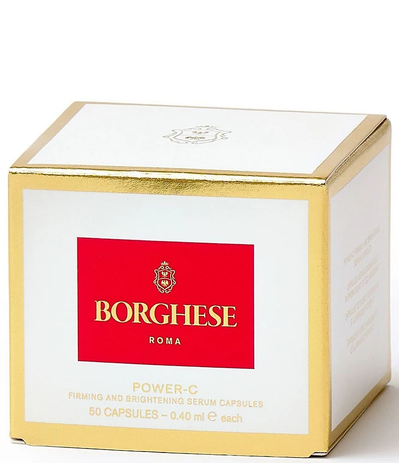 Borghese Power-C Firming and Brightening Serum Capsules