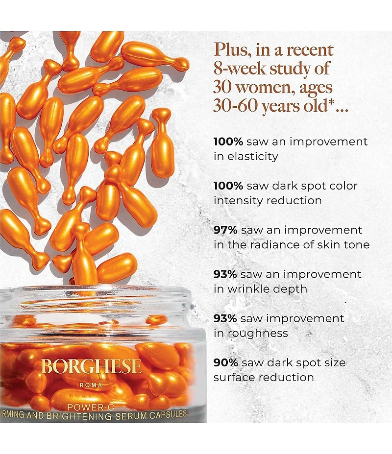 Borghese Power-C Firming and Brightening Serum Capsules