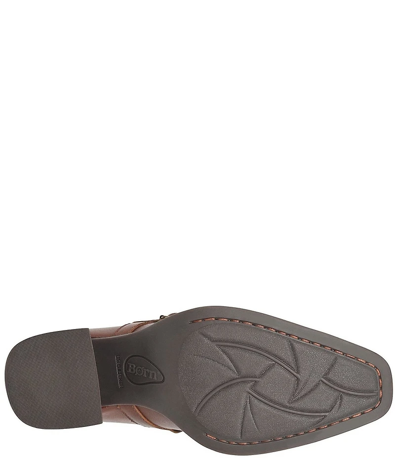 Born Adelphi Leather Snip Toe Mary Jane Pumps