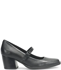 Born Adelphi Leather Snip Toe Mary Jane Pumps