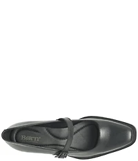 Born Adelphi Leather Snip Toe Mary Jane Pumps