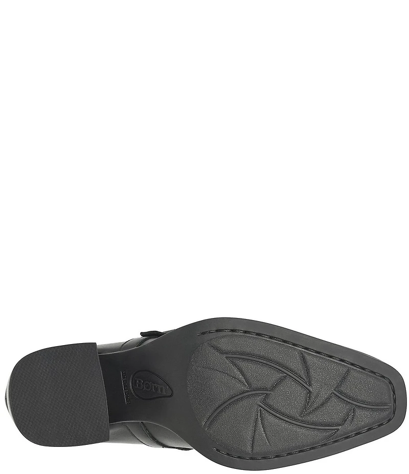 Born Adelphi Leather Snip Toe Mary Jane Pumps
