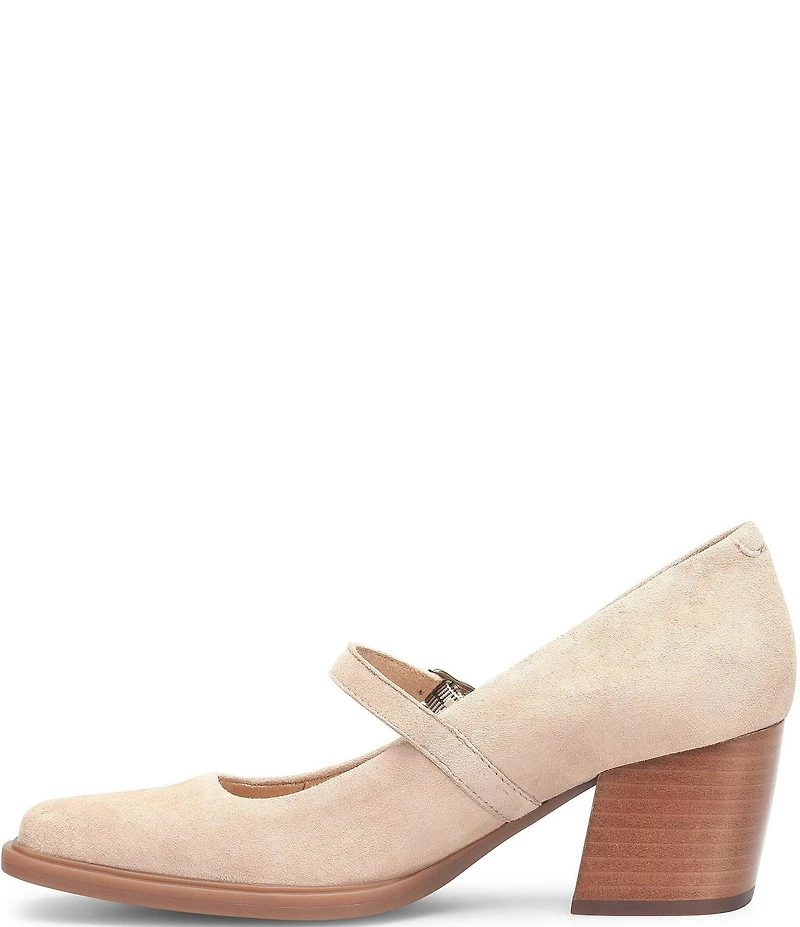 Born Adelphi Suede Snip Toe Mary Jane Pumps
