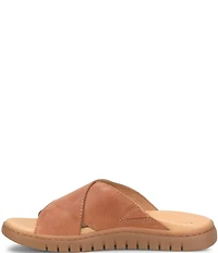 Born Adia Leather Cross Band Sandals