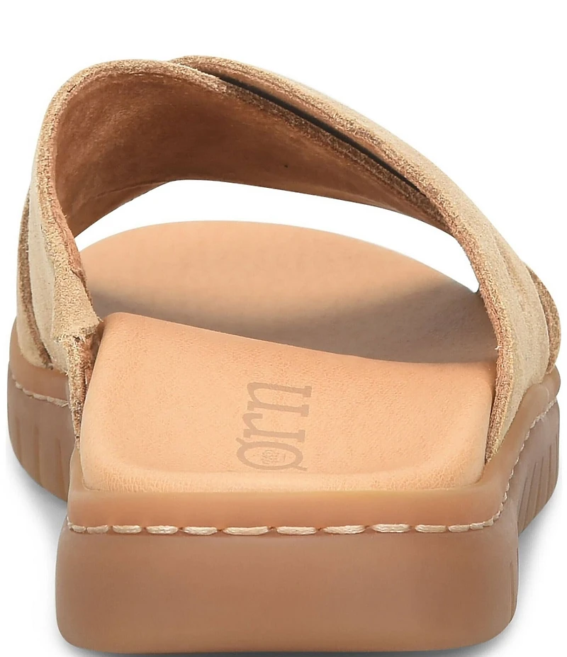 Born Adia Suede Cross Band Sandals