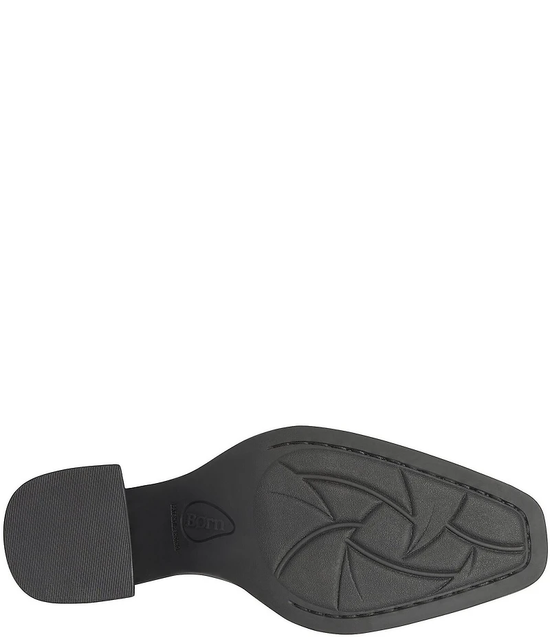 Born Aiken Snake Embossed Leather Booties
