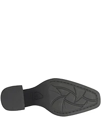 Born Aiken Snake Embossed Leather Booties