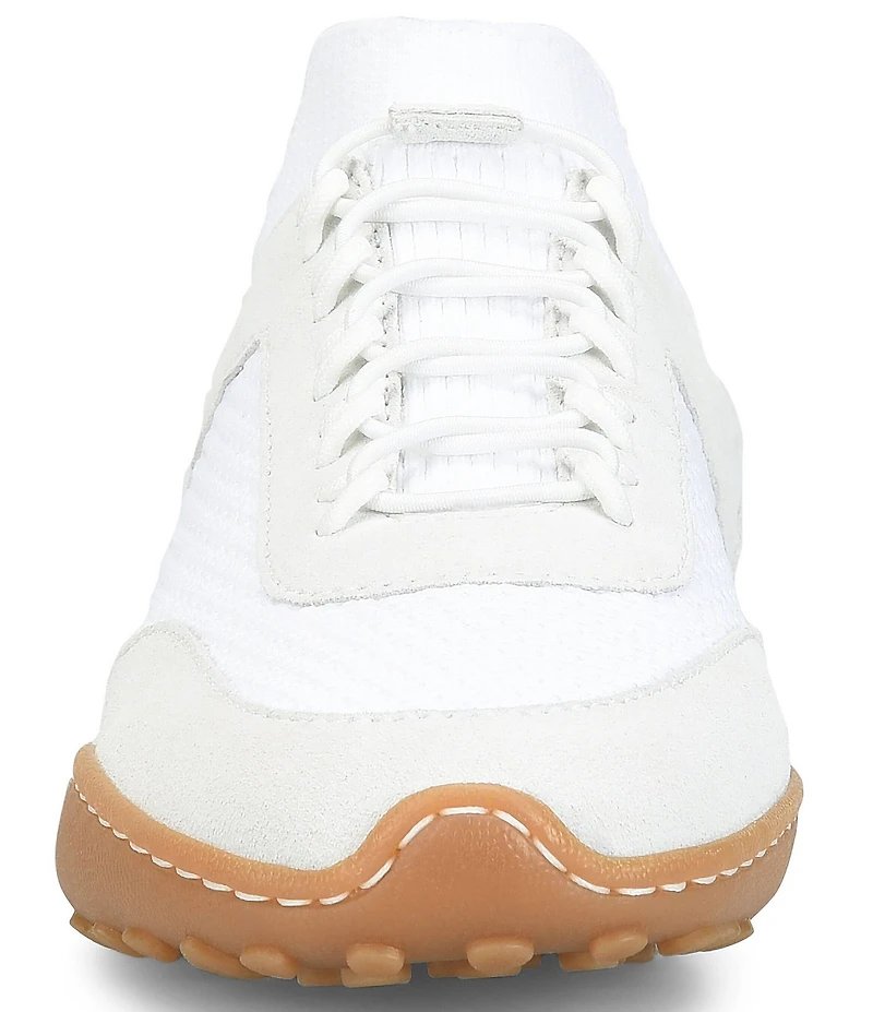 Born Aire Knit Combo Suede Sneakers