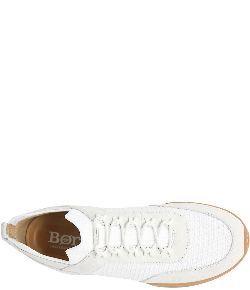 Born Aire Knit Combo Suede Sneakers