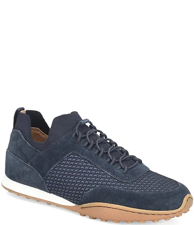 Born Aire Knit Combo Suede Sneakers