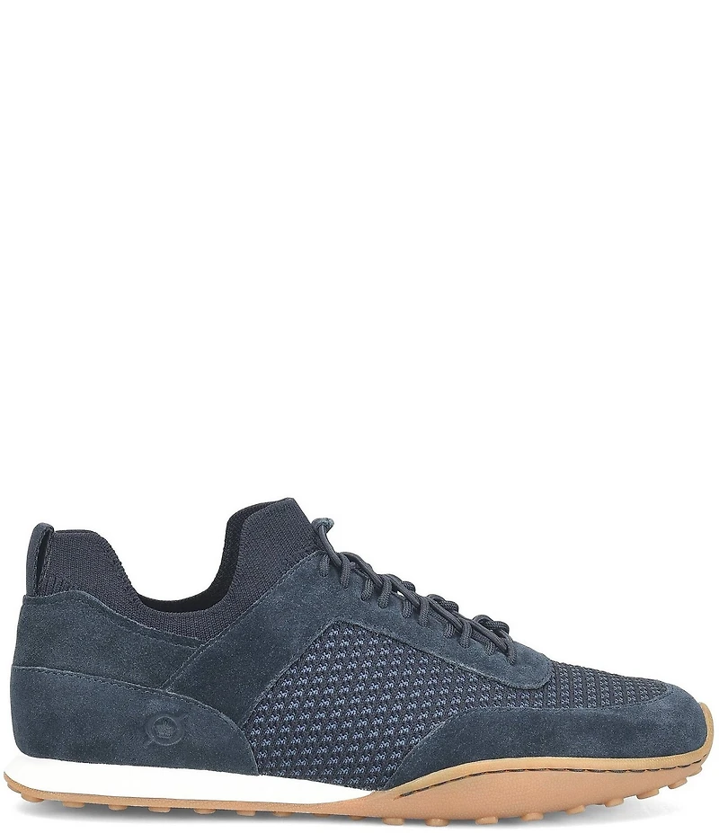 Born Aire Knit Combo Suede Sneakers