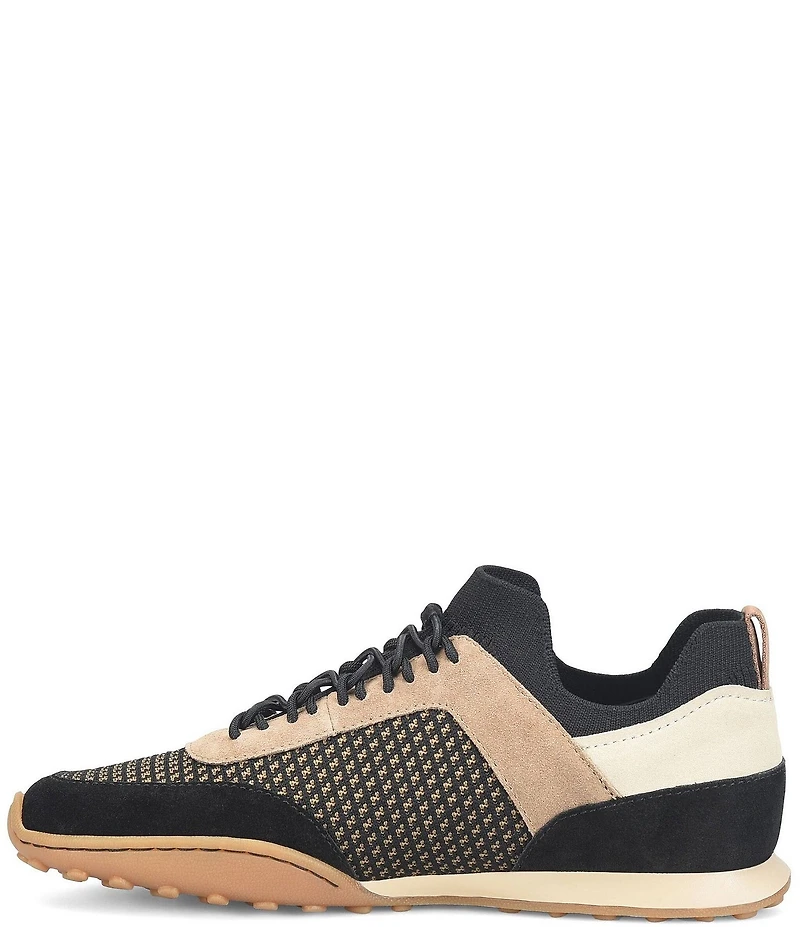 Born Aire Knit Combo Suede Sneakers