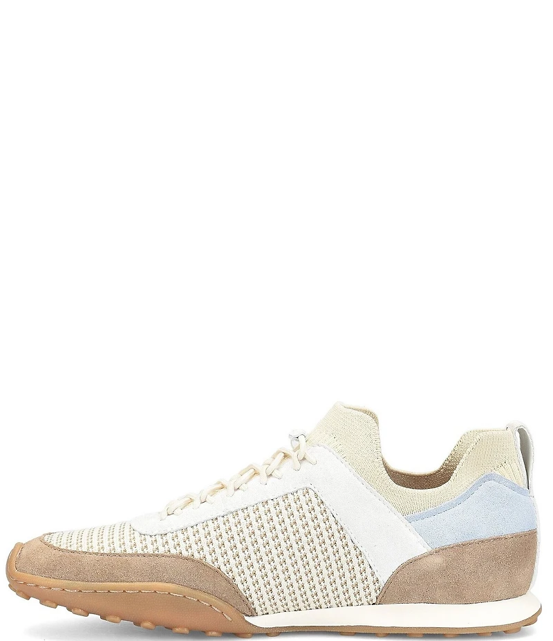 Born Aire Knit Combo Suede Sneakers