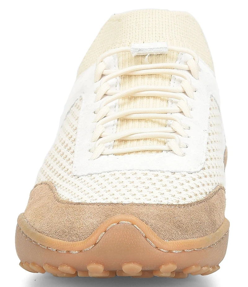Born Aire Knit Combo Suede Sneakers