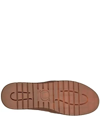 Born Alora Leather Buckle Strap Loafer Mules