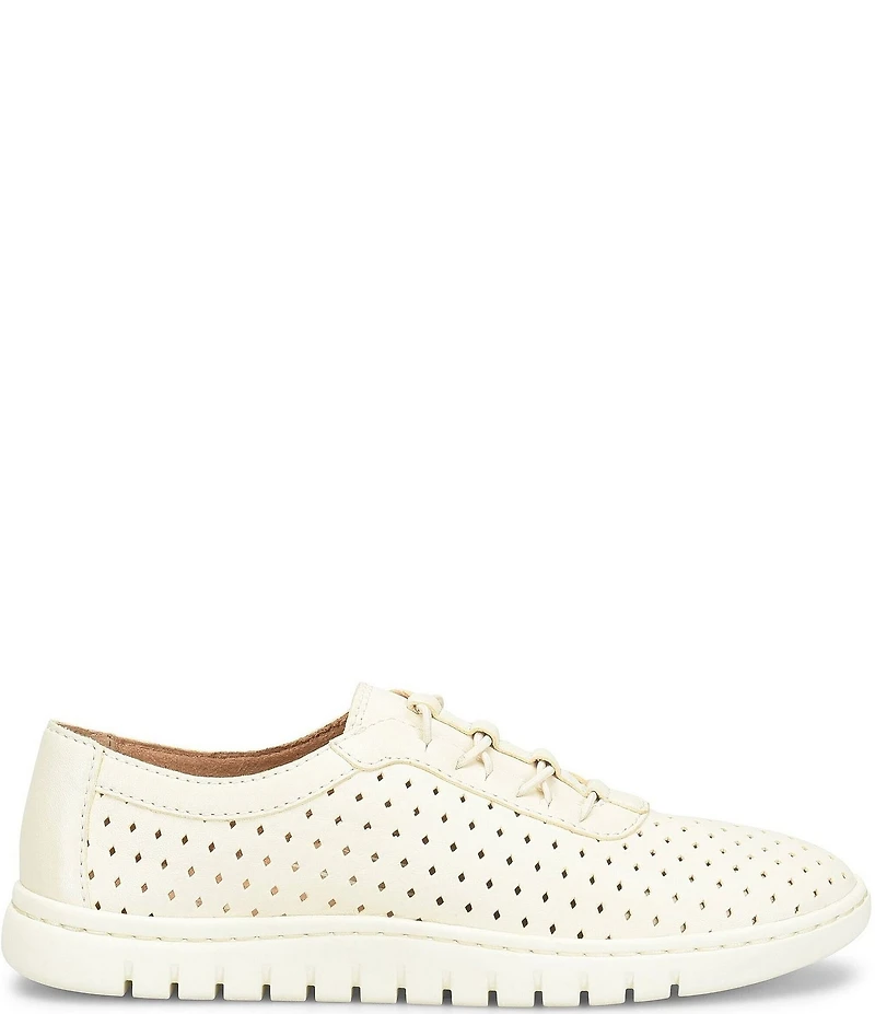 Born Amaya Perforated Leather Slip-On Sneakers