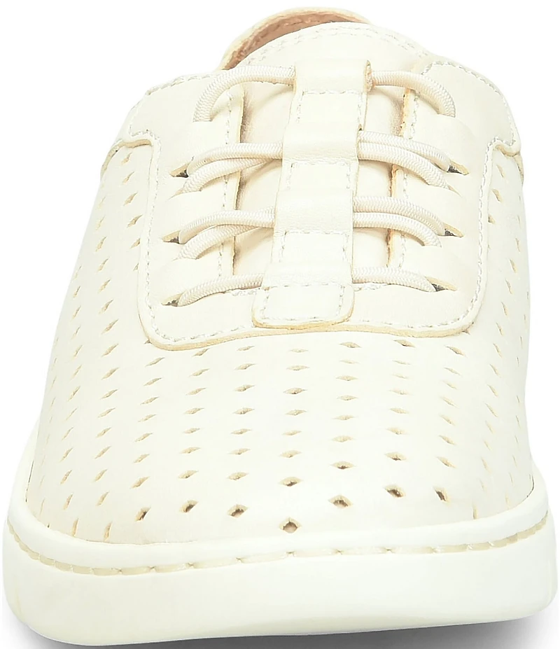 Born Amaya Perforated Leather Slip-On Sneakers