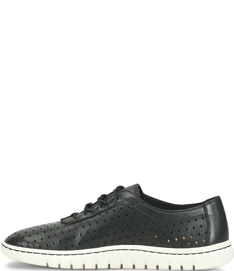 Born Amaya Perforated Leather Slip-On Sneakers