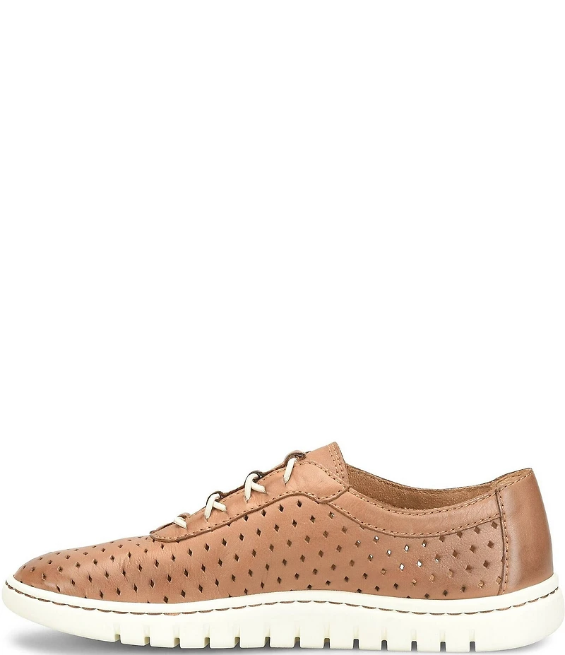 Born Amaya Perforated Leather Slip-On Sneakers