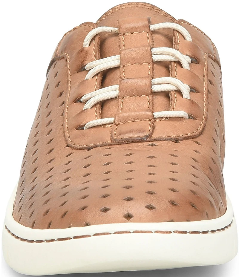 Born Amaya Perforated Leather Slip-On Sneakers