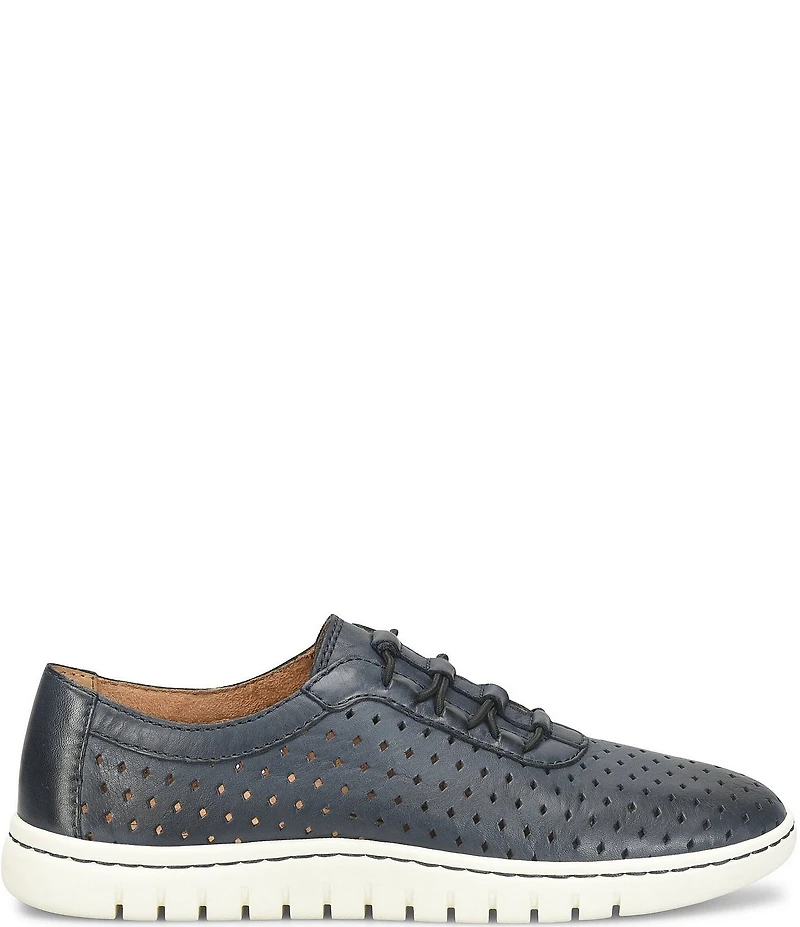 Born Amaya Perforated Leather Slip-On Sneakers