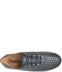 Born Amaya Perforated Leather Slip-On Sneakers