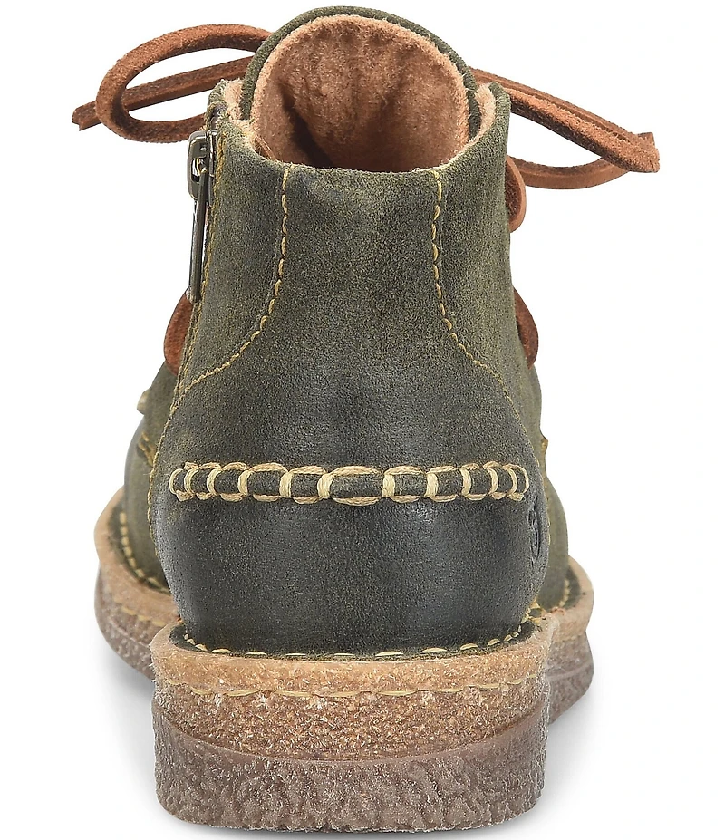 Born Analia Distressed Suede Ankle Chukka Booties