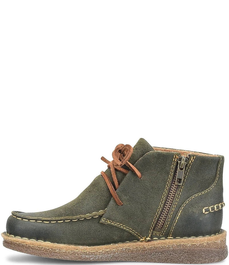 Born Analia Distressed Suede Ankle Chukka Booties