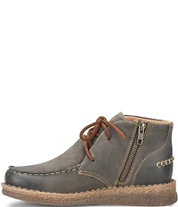 Born Analia Distressed Suede Ankle Chukka Booties