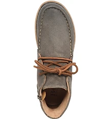 Born Analia Distressed Suede Ankle Chukka Booties