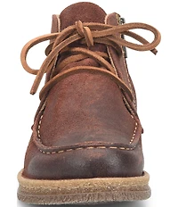 Born Analia Distressed Suede Ankle Chukka Booties