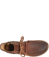 Born Analia Distressed Suede Ankle Chukka Booties