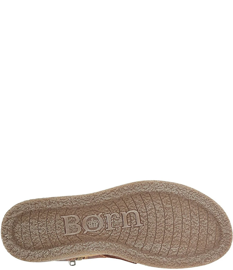Born Analia Distressed Suede Ankle Chukka Booties