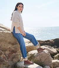 Born Analia Distressed Suede Ankle Chukka Booties