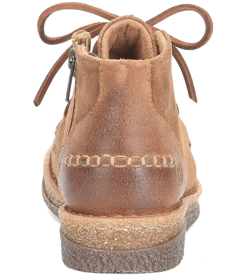 Born Analia Distressed Suede Ankle Chukka Booties