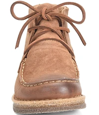 Born Analia Distressed Suede Ankle Chukka Booties