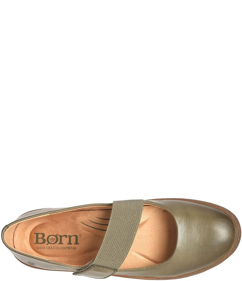Born Aspen Leather Mary Jane Flats