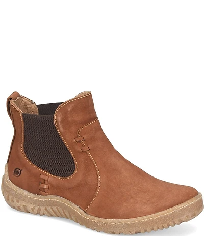 Born Bali Distressed Nubuck Chelsea Booties