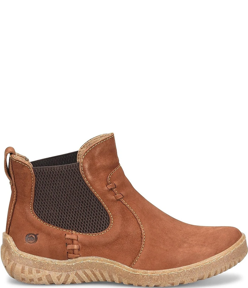 Born Bali Distressed Nubuck Chelsea Booties