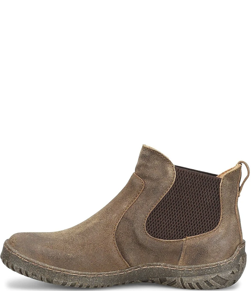 Born Bali Distressed Nubuck Chelsea Booties