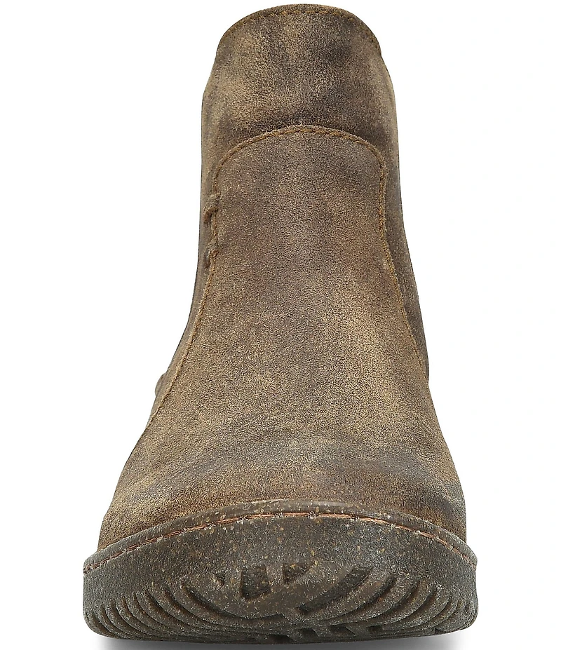 Born Bali Distressed Nubuck Chelsea Booties