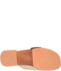 Born Bangle Buckle Platform Slide Sandals