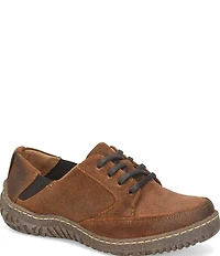 Born Banon Distressed Leather Lace Up Sneakers