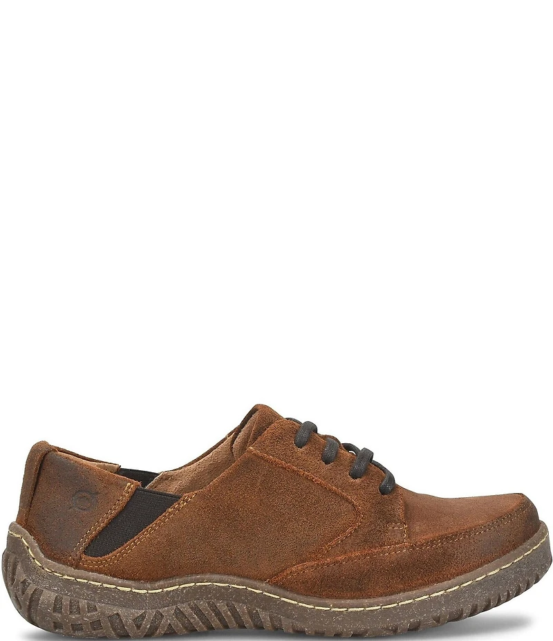 Born Banon Distressed Leather Lace Up Sneakers