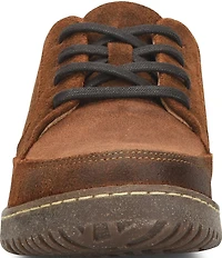Born Banon Distressed Leather Lace Up Sneakers