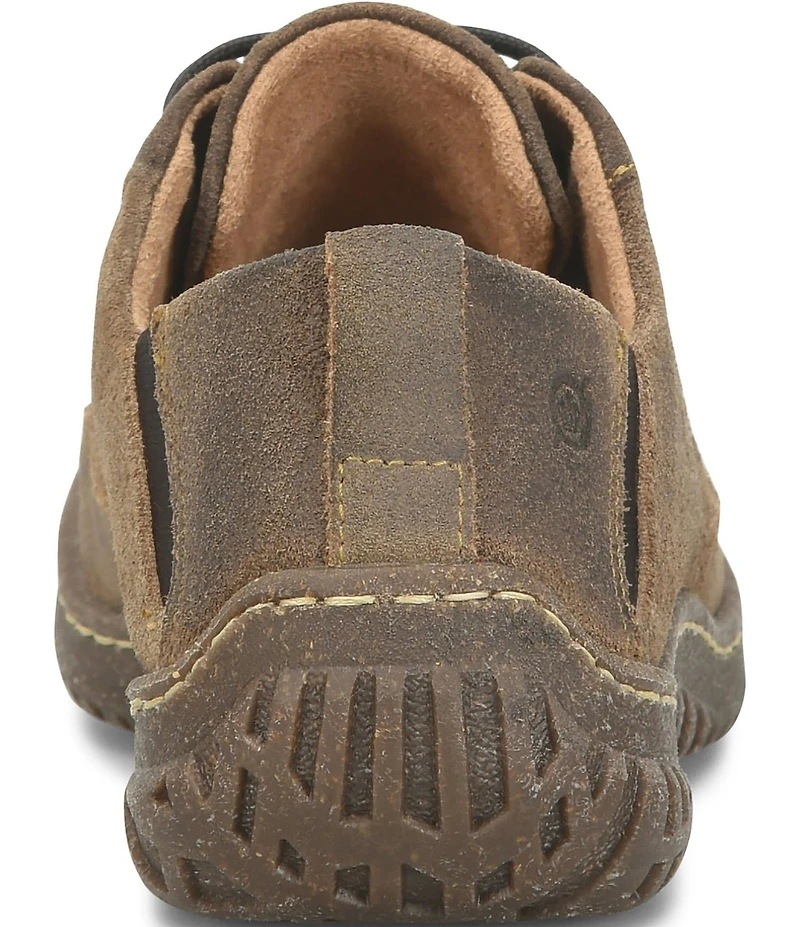 Born Banon Distressed Leather Lace Up Sneakers