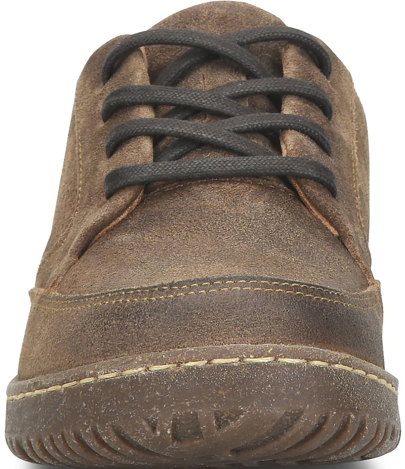 Born Banon Distressed Leather Lace Up Sneakers